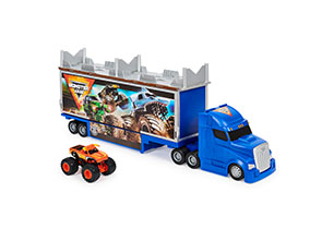 Monster Jam 1:64 Transforming Hauler Playset